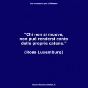 Chi non si muove, non può rendersi conto delle proprie catene. (Rosa Luxemburg) • <a style="font-size:0.8em;" href="http://www.flickr.com/photos/158938934@N02/37639473516/" target="_blank">View on Flickr</a>