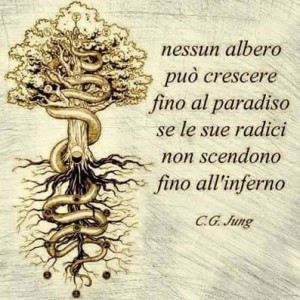 "Nessun albero può crescere fino al paradiso se le sue radici non scendono fino all'inferno" (Carl Jung)