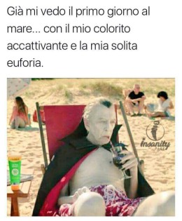 Gia mi vedo il primo giorno al mare…