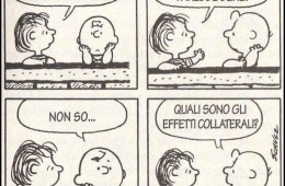Secondo me tu hai paura di essere felice Charlie Brown…