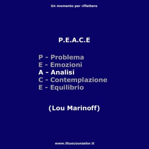 P.E.A.C.E. - Lou Marinoff - 3°