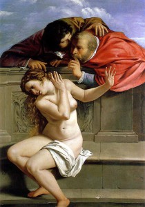 Artemisia Gentileschi - "Susanna e i Vecchioni".