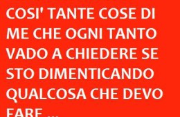 “La mia vicina sa così tante cose di me che ogni tanto vado a chiedere se sto dimenticando qualcosa che devo fare…”