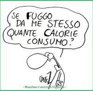 “Se fuggo da me stesso quante calorie consumo?” (Cavez)