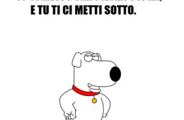 “Facciamo così… io ci metto una pietra sopra, e tu ti ci metti sotto.”