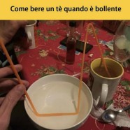 “Come bere un tè quando è bollente.”