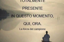 “Elimina la spazzatura dalla tua vita. La spazzatura è tutto quello che ti distrae da quello che conta davvero: Essere totalmente presente in questo momento, qui, ora.” (Da La forza del campione)