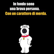 “In fondo sono una brava persona. Con un carattere di merda”